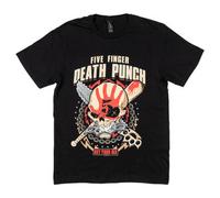 Brandit Five Finger Death Punch Zombie Kill T-Shirt schwarz Herren, XXXL