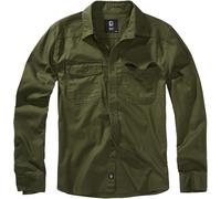 Brandit - Flannel Shirt Long Sleeve Hemd - Olive L