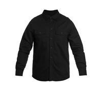 Brandit - Flannel Shirt Long Sleeve Hemd - Black XL