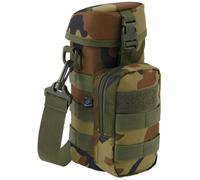 Brandit - Flaschentasche mit Zusatzfach - Bottle Holder II - Woodland