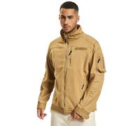 Brandit Fleecejacke Ripstop camel, Größe 6XL, Herren, Synthetik