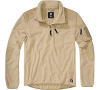 Brandit Troyer Ripstop Fleece Mit Halbem Reißverschluss 6XL Camel
