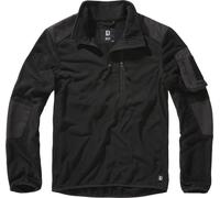 Brandit Troyer Ripstop Fleece Mit Halbem Reißverschluss 3XL Black