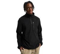 Brandit Fleece-Troyer mit halbem Reißverschluss – Synthetik, Schwarz, Größe 5XL, Herren