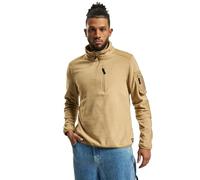 Brandit Fleece Troyer Ripstop in Gr. S in Beige