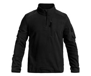 Brandit - Fleece Troyer Ripstop - Fleecejacke - Black L