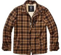 Brandit - Classic Sherpa Jacket Jacke - Camel/Black Checkered 3XL