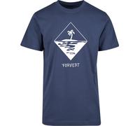 Brandit Forvert Morro Bay T-Shirt, blau, Größe L für Männer