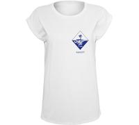 Brandit Forvert Pasadena Damen T-Shirt, weiss, Größe S