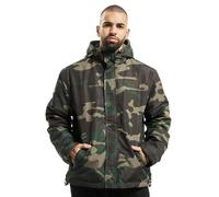 Brandit Windbreaker Frontzip woodland, Größe 3XL, Herren, Synthetik