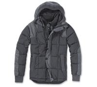 Brandit Garret Jacke, schwarz/anthrazit, Größe XXL