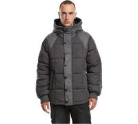 Brandit Garret Jacke, schwarz-grau, Größe M