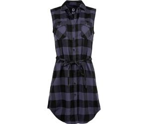 Brandit Gracey ärmelloses Longshirt, schwarz/grau, Größe XS