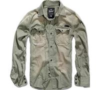 Brandit Hemd HARDEE DENIM SHIRT BD4018 Olive Grey Größe S
