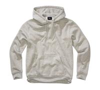 Brandit Heavy Hoody Tom Kapuzenpullover grau meliert in S
