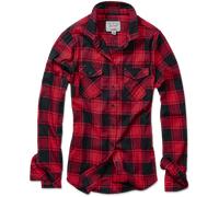 Brandit Hemd Amy Flanell Shirt GIRLS in Red/Black-XL