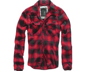 Brandit Hemd Checkshirt in Red/Black-6XL