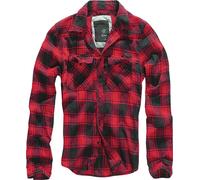 Brandit Hemd Checkshirt in Red/Black-S