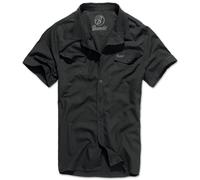 Brandit Hemd Roadstar Shirt, 1/2 Sleeve in Black-XXXXXL