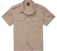 Brandit Hemd US Ripstop Shirt Short Sleeve 4103 Beige-M