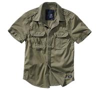 Brandit Hemd Vintage Shirt Shortsleeve in Olive-XXL