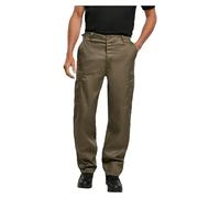 Brandit Herren-Arbeitshose (Olivegrün, XXL)