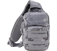Brandit Herren Rucksack US Cooper Sling Pack Medium Blizzard Camo