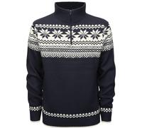 Brandit Herren Strickjacke Troyer Norweger Navy-XL