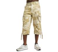Brandit Herren Urban Legend 3/4-Cargo-Shorts,knielange Sommershorts aus Baumwolle,Caprihose mit Mehreren Taschen,Kordelzug an Taille & Beinabschlüssen,Shorts für den Alltag, Reisen & zum Wandern,M-M