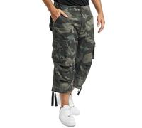 Brandit Herren Urban Legend 3/4-Cargo-Shorts,knielange Sommershorts aus Baumwolle,Caprihose mit mehreren Taschen,Kordelzug an Taille & Beinabschlüssen,Shorts für den Alltag, Reisen & zum Wandern,D-XXL