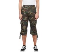 Brandit Herren Urban Legend 3/4-Cargo-Shorts,knielange Sommershorts aus Baumwolle,Caprihose mit mehreren Taschen,Kordelzug an Taille & Beinabschlüssen,Shorts für den Alltag, Reisen & zum Wandern,W-XXL