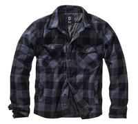 Brandit Herrenjacke Lumber Schwarz/Grau XL