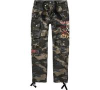 Brandit IRM Pure Slim Trouser, Farbe: Dark_camo, Größe: S