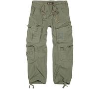 Brandit Pure Vintage Pants, Farbe: Olive, Größe: L