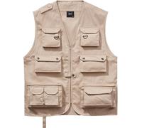 Brandit Weste Hunting Vest Beige – Herren – Größe L