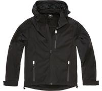 Brandit - Softshell Hurricane Jacke - Black XXL