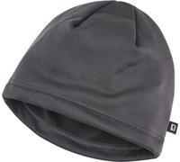 Brandit Ice Fleece Mütze, schwarz-grau für Männer