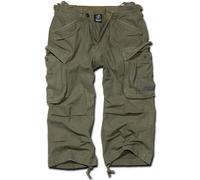 Brandit Industry Vintage 3/4 Shorts, oliv, Größe M