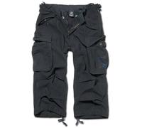 Brandit Industry Vintage 3/4 Shorts, Farbe: Black, Größe: L