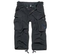 Brandit Industry Vintage 3/4 Shorts, schwarz, Größe M