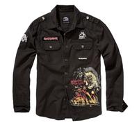 Brandit Iron Maiden Luis Hemd in Gr. L in Schwarz