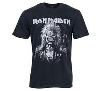 Brandit Iron Maiden Portrait Eddie T-Shirt schwarz unisex, XXXL