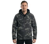 stylische Brandit Herren Jacke Kordelzug Reißverschluss Camouflage S