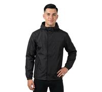 Brandit Jacke Light Windbreaker mit Frontzip – Schwarz XXL