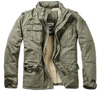 Brandit Winterjacke Britannia Herren, 100% Baumwolle, Olive, Größe 4XL