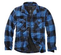 Brandit Jacke Lumberjacket in Black/Blue-M