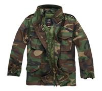 Brandit - M65 Standard - Kinderjacke - Black Körpergröße 122-128 cm