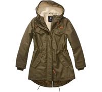 Brandit Jacke Marsh Lake Parka Frauen Darkcamo S Damen