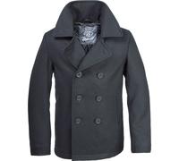 Brandit Jacke Pea Coat in Black-XXXL
