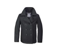 Brandit Jacke Pea Coat schwarz Größe 3XL
